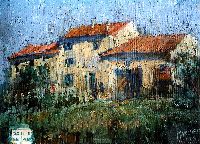 1993 - 50x60 - olio su compensato - castello Mancapane.JPG