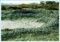 'Fondone' - Pozza d'acqua che permette la sopravvivenza delle specie acquatiche durante le secche estive